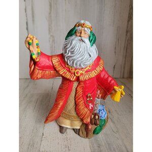 Santa Claus native American gift present xmas decor